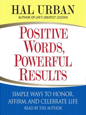 Positive Words, Powerful Results - Audiobook